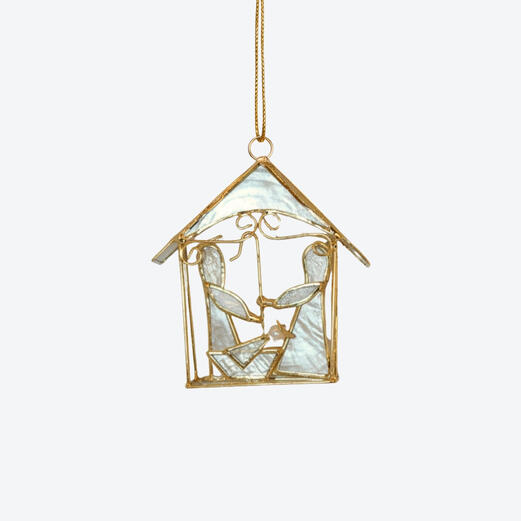 Holy Family in Manger 4.5" - ₱375.00