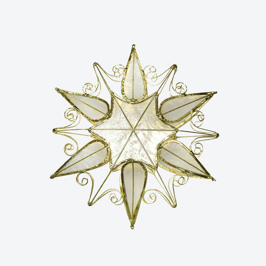 Capiz Snowflakes 4.5" - ₱375.00